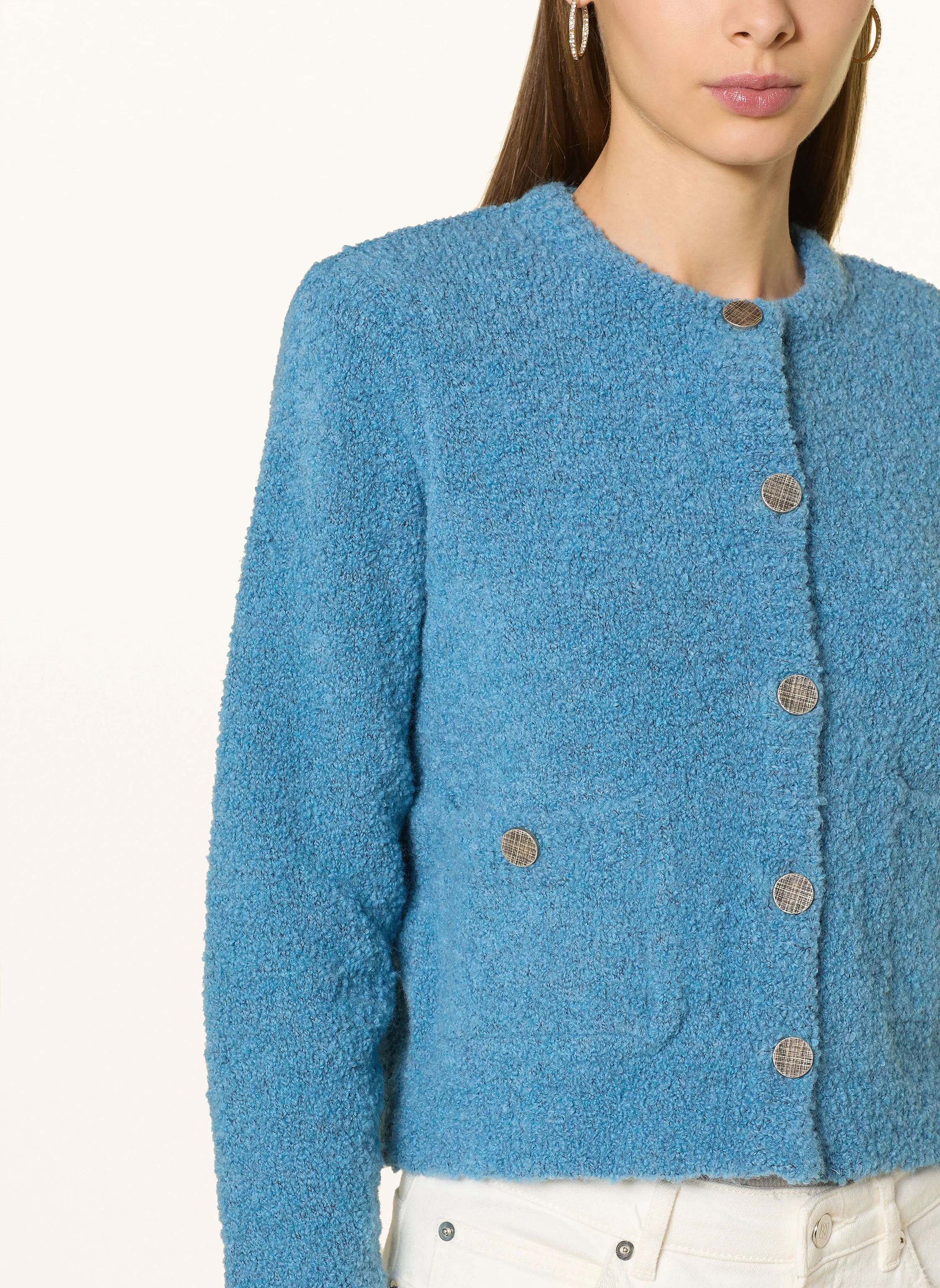 Rich & Royal Strickjacke aus Bouclé