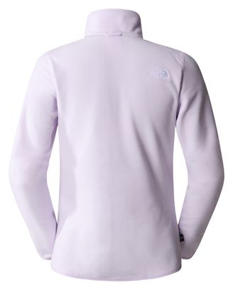 Polaire Femme The North Face 100 Glacier Full Zip Violet