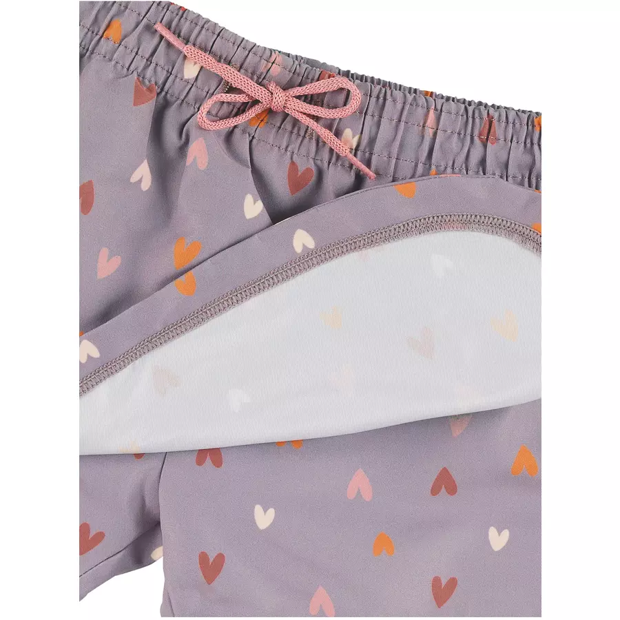 Sterntaler Badeshorts Herz lila