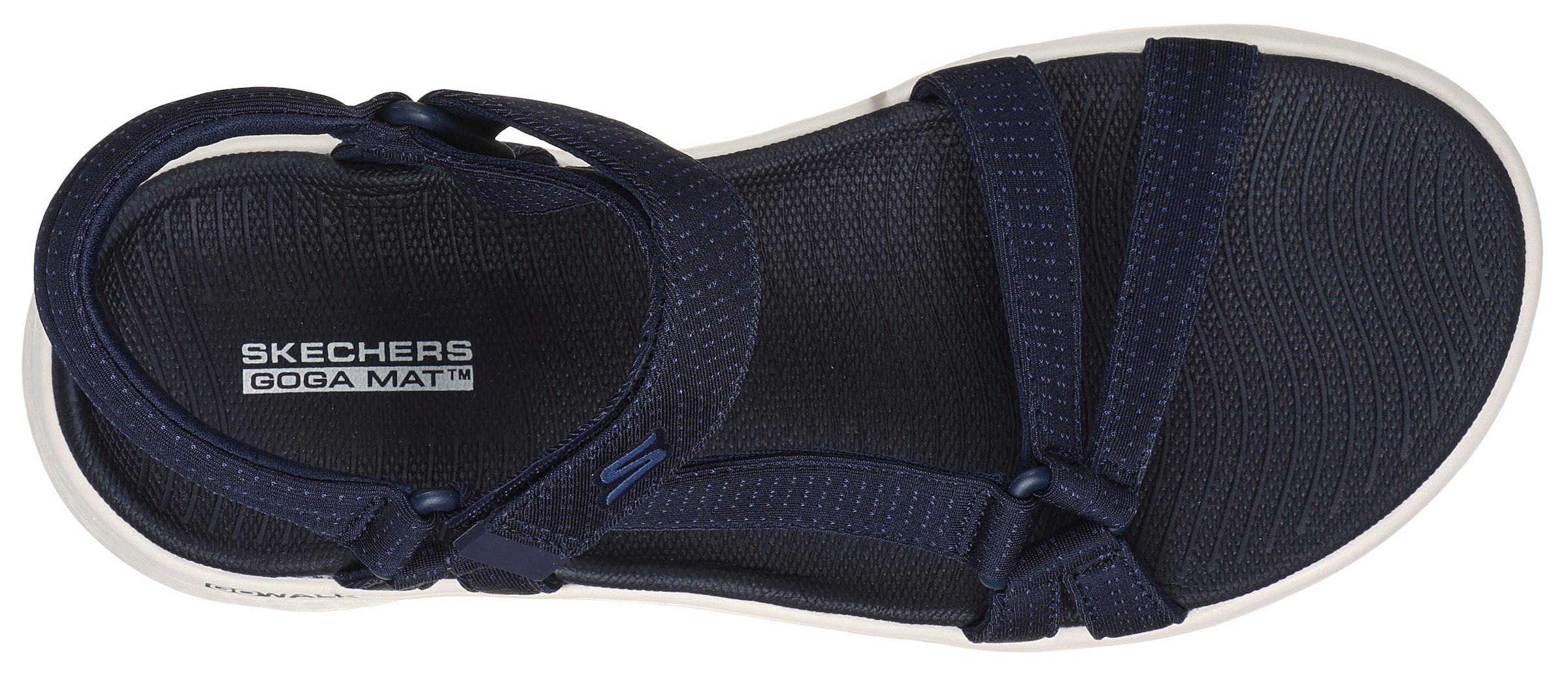 Skechers Sandale »GO WALK FLEX SANDAL-SUBLIME-X«  , Sommerschuh, Sandalette, Klettschuh, mit Goga Mat Footbed