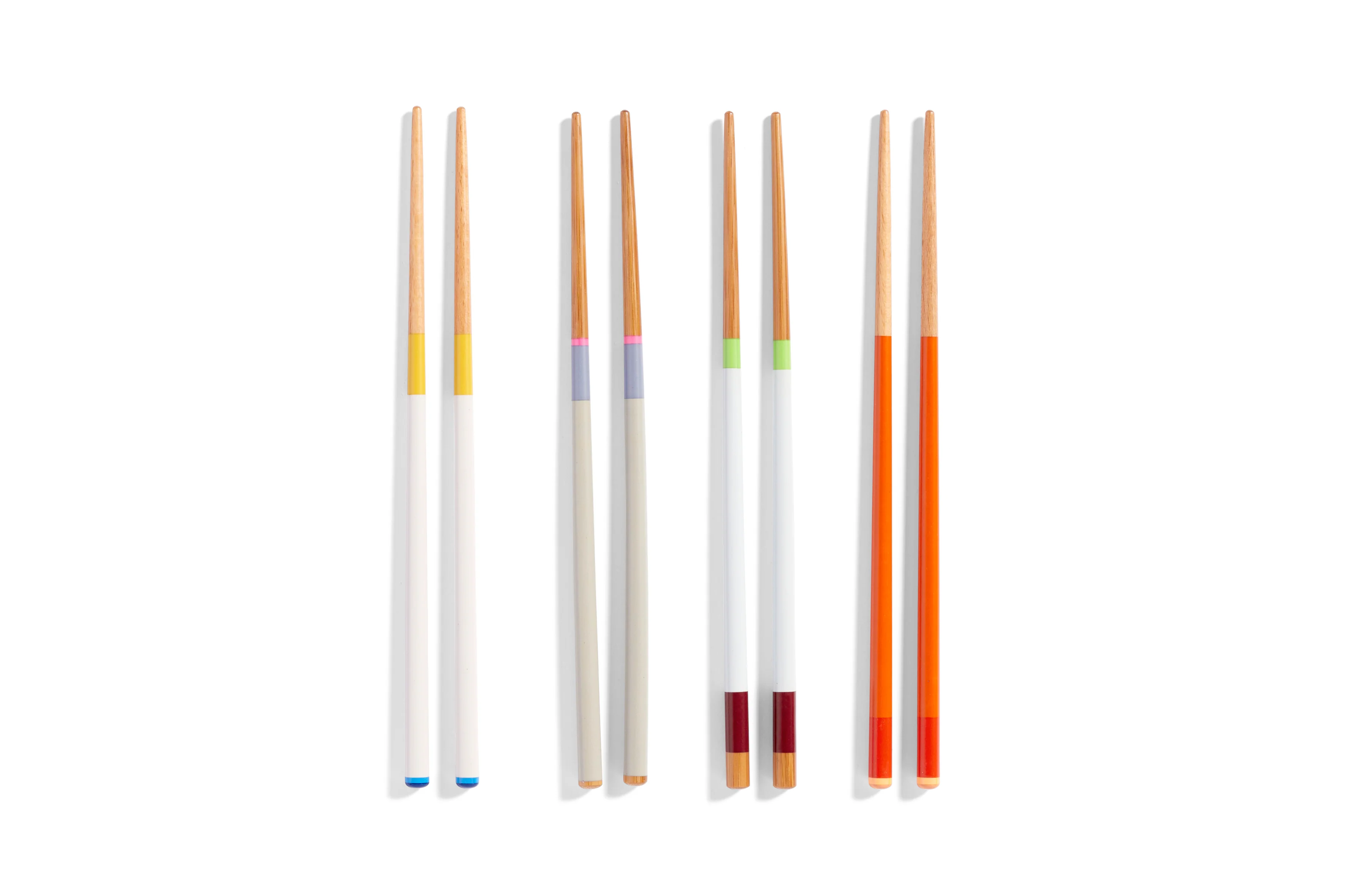 HAY  Colour spisepinde, 4 stk. - Multi