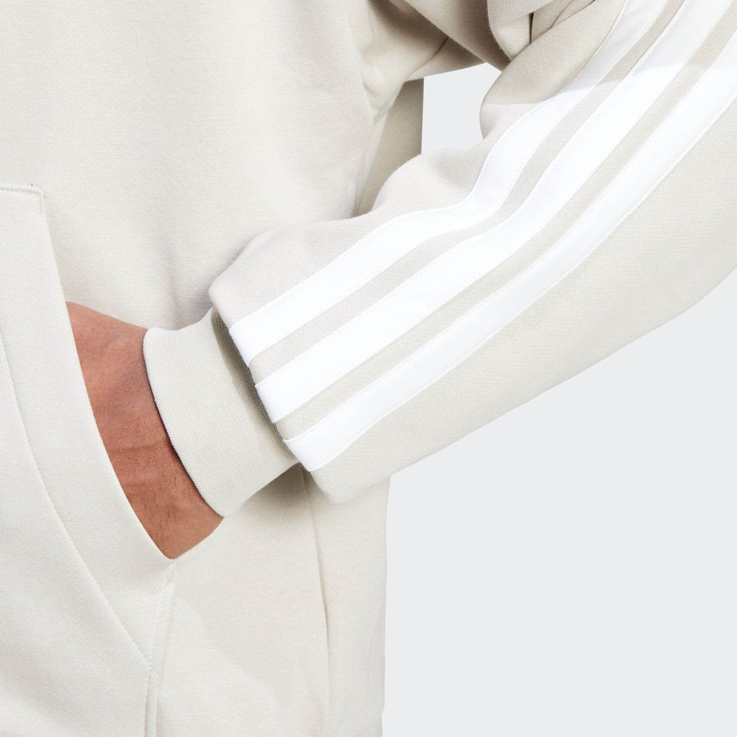 adidas  Essentials Fleece 3-Stripes Hoodie