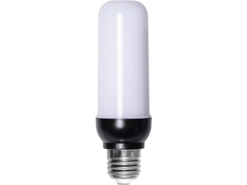 Star Trading Lampe LED Leuchtmittel E27 T40 Flame Warmweiss Deko-LED-Lampe mit flammendem Glanz