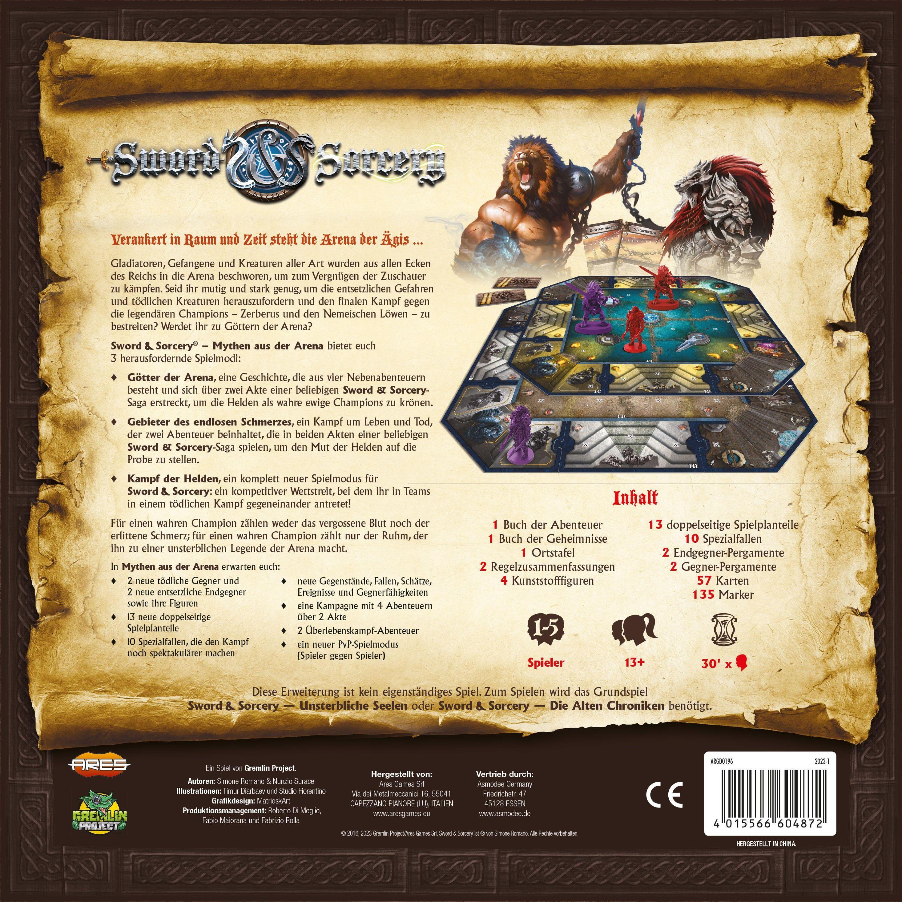 Sword & Sorcery - Myths Of The Arena