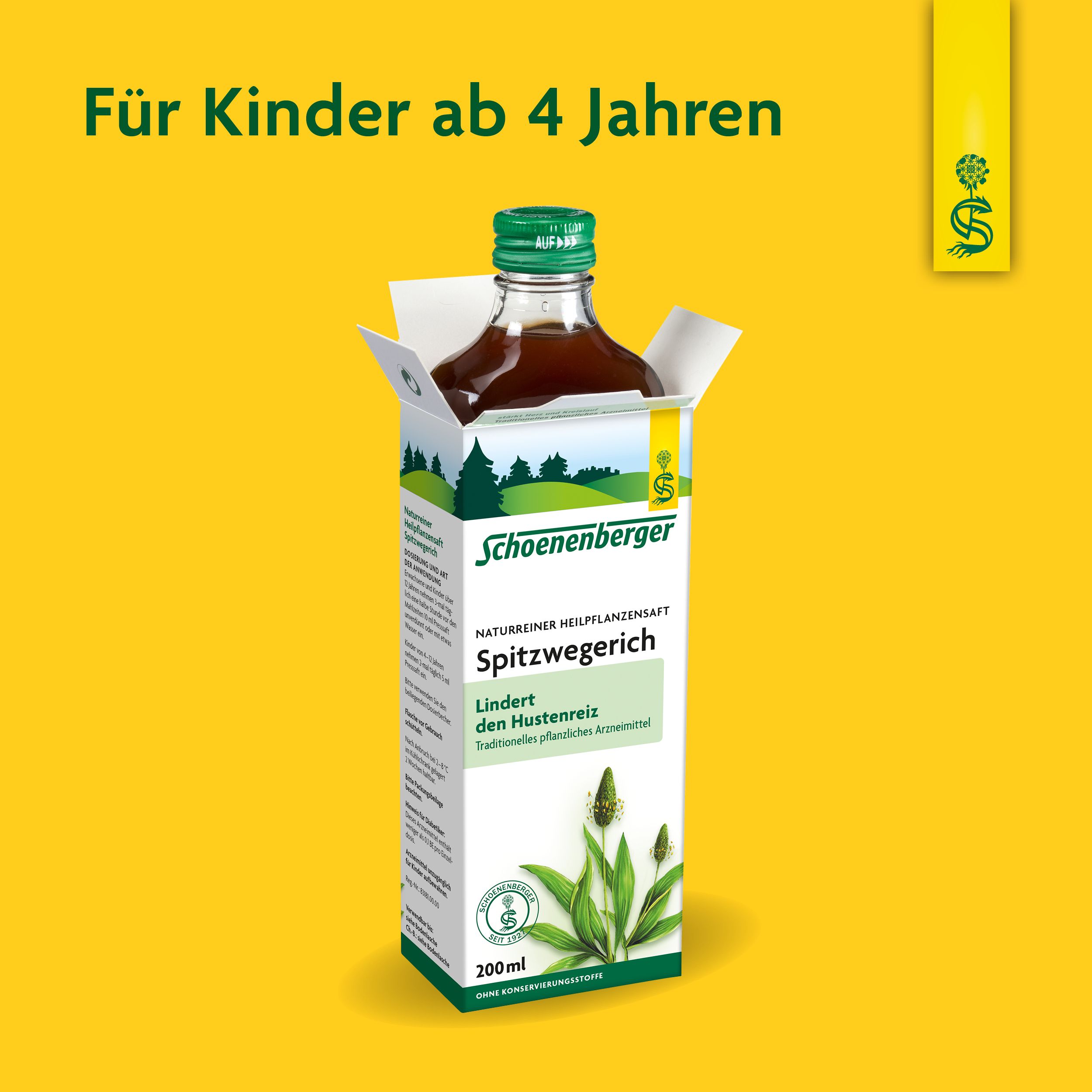 Schoenenberger® Heilpflanzensaft Spitzwegerich