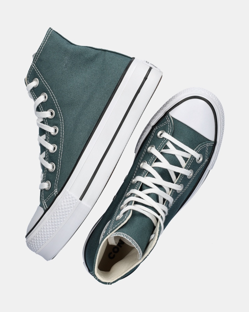 Converse Chuck Taylor All Stars Lift Hi Lage sneakers  - groen