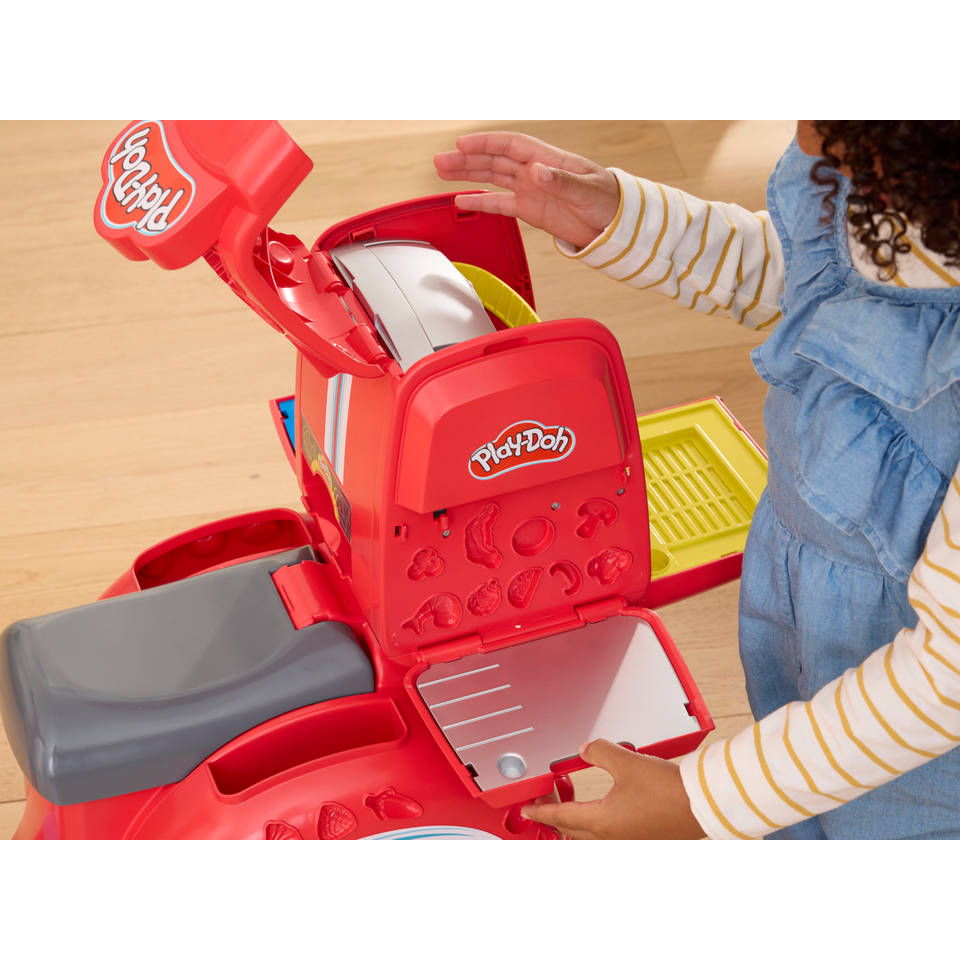 Play-Doh pizzabezorgscooter kleiset