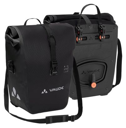 Paire de Sacoches de Fourche Vaude Aqua Front Noir (x2)