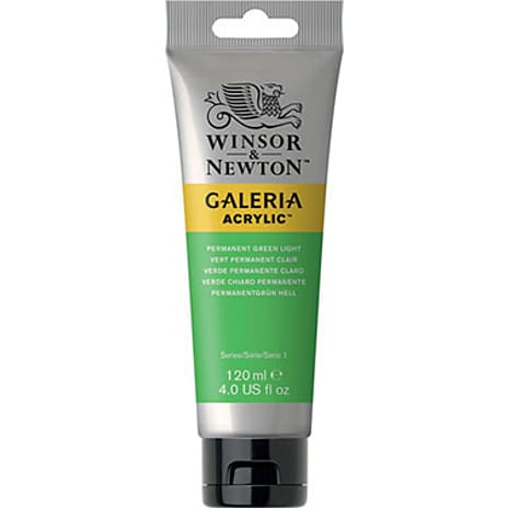 Galeria akrylmaling 120 ml - Permanent Green Light