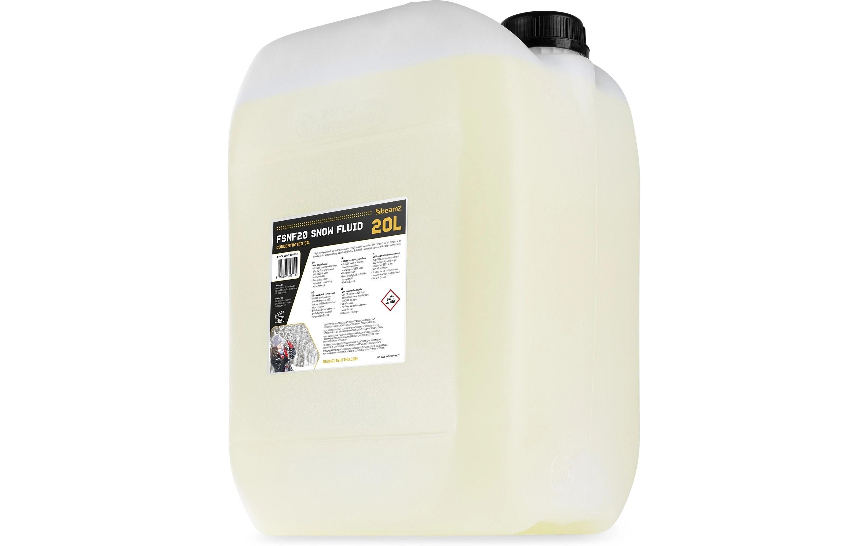 Schneefluid FSNF20 Konzentrat 20 l<br>Schneemittelkonzentrat 5% für Beschneiungsanlagen 20 Liter