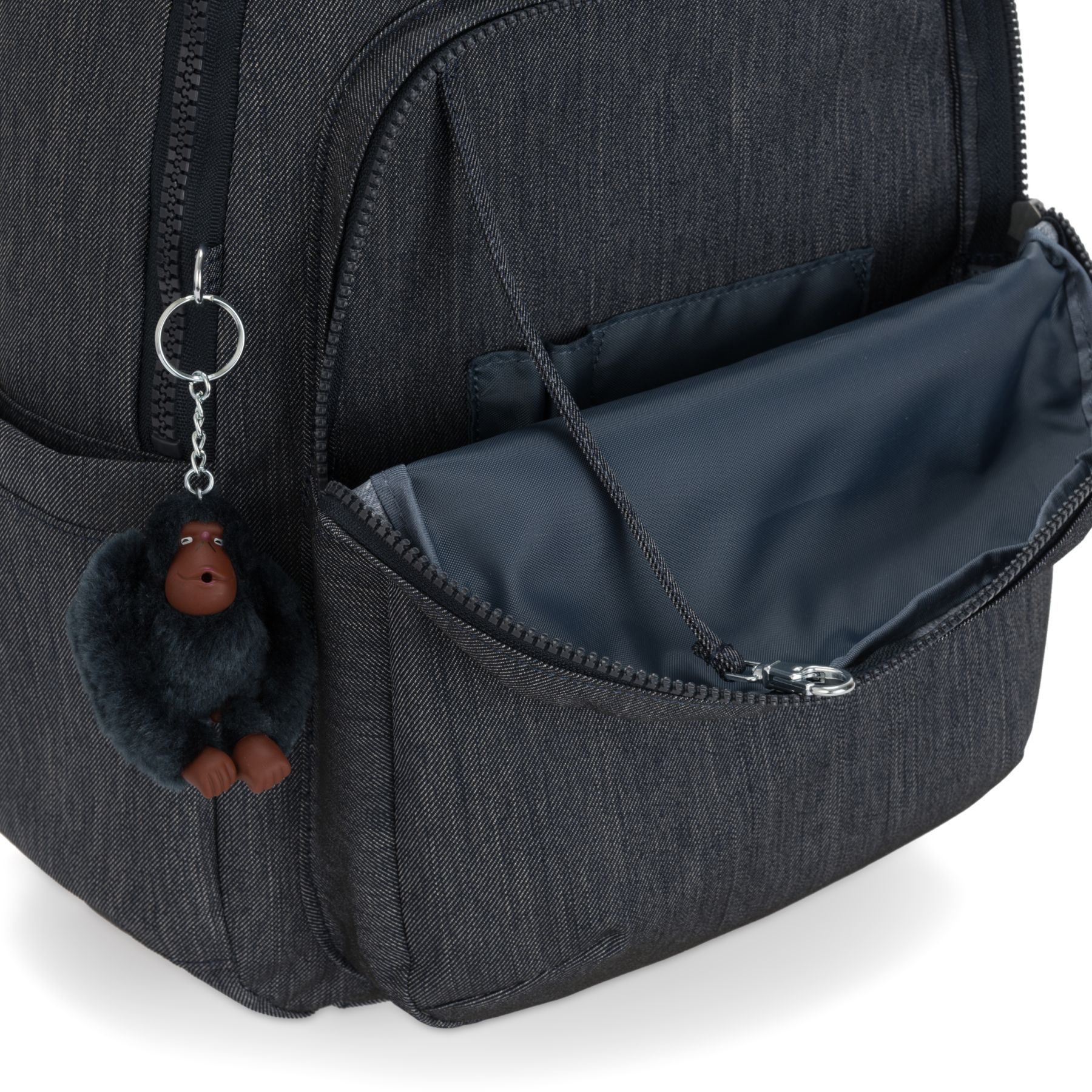 SEOUL Grand Sac à Dos avec Protection pour Ordinateur Portable - Marine Navy