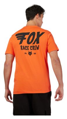 T-shirt Manches Courtes Fox Wing Premium Orange Homme