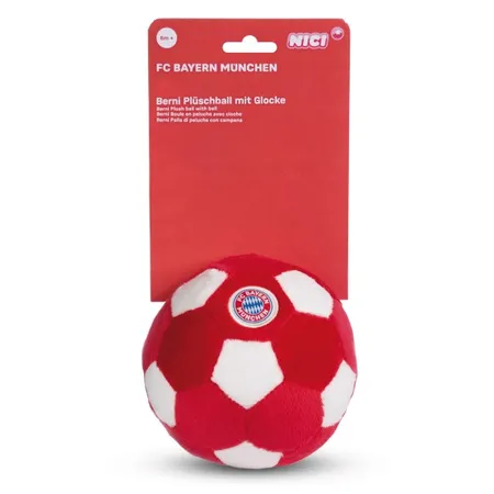 NICI Plüschball mit Glocke FC BAYERN MÜNCHEN 12cm