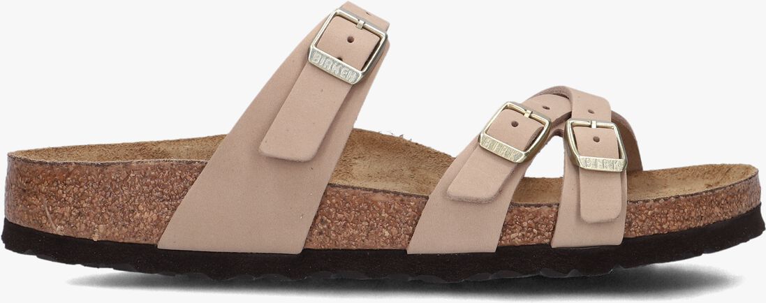 beige birkenstock slippers franca