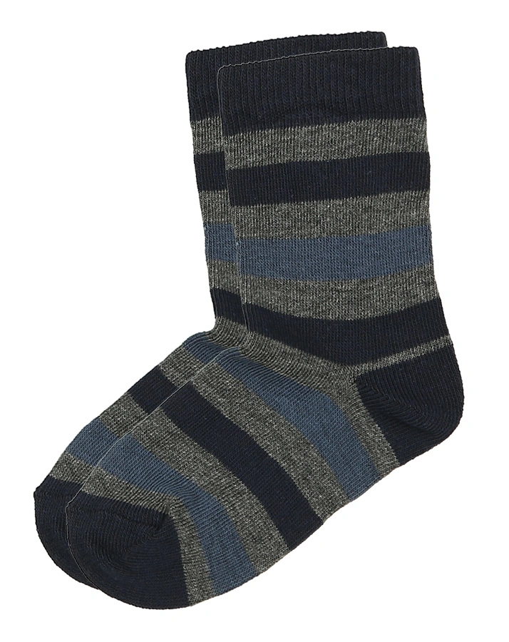 Socken STRIPES & STARS 5er-Pack in grau/blau
