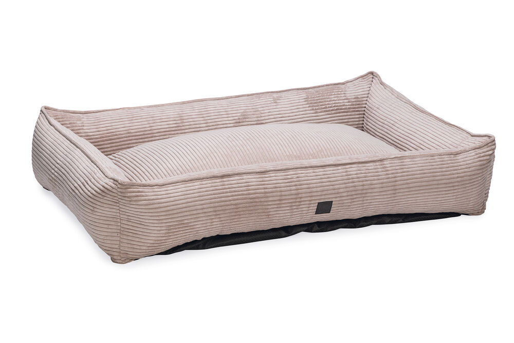 Designed by Lotte Ribbed - Hondenmand - roze - 20x60x65 cm - S