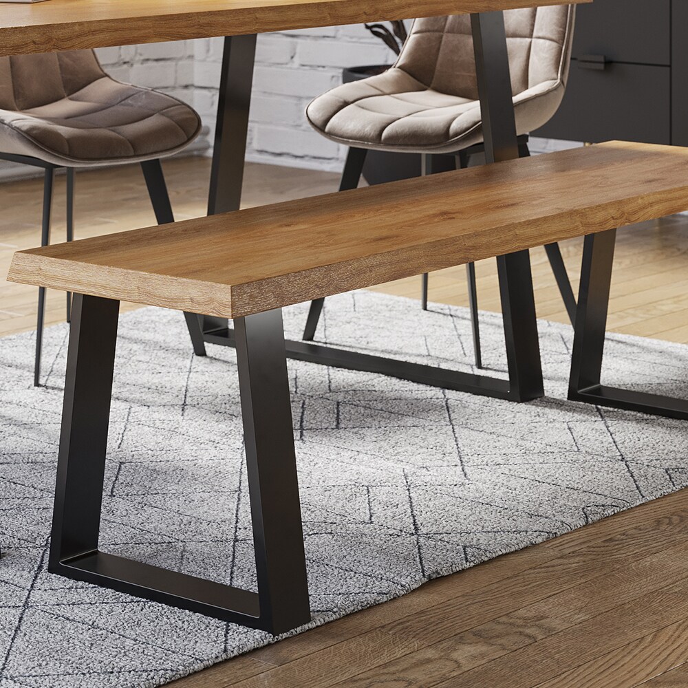 Vicco Loft Tischkufen Trapez 42cm Tischbeine Tischgestell Couchtisch Möbelfüße