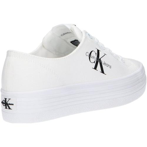 Calvin Klein Jeans - YW0YW01030 VULC FLATFORM Blanco