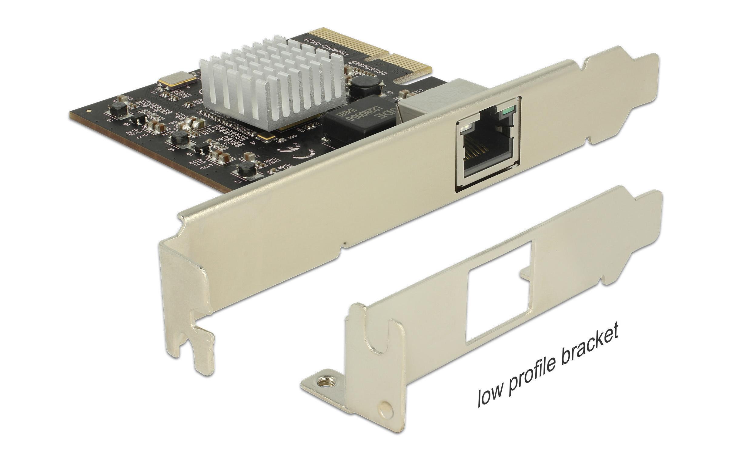 Netzwerkkarte 89654 10Gbps PCI-Express x4<br>PCI Express Karte mit 10 Gigabit LAN