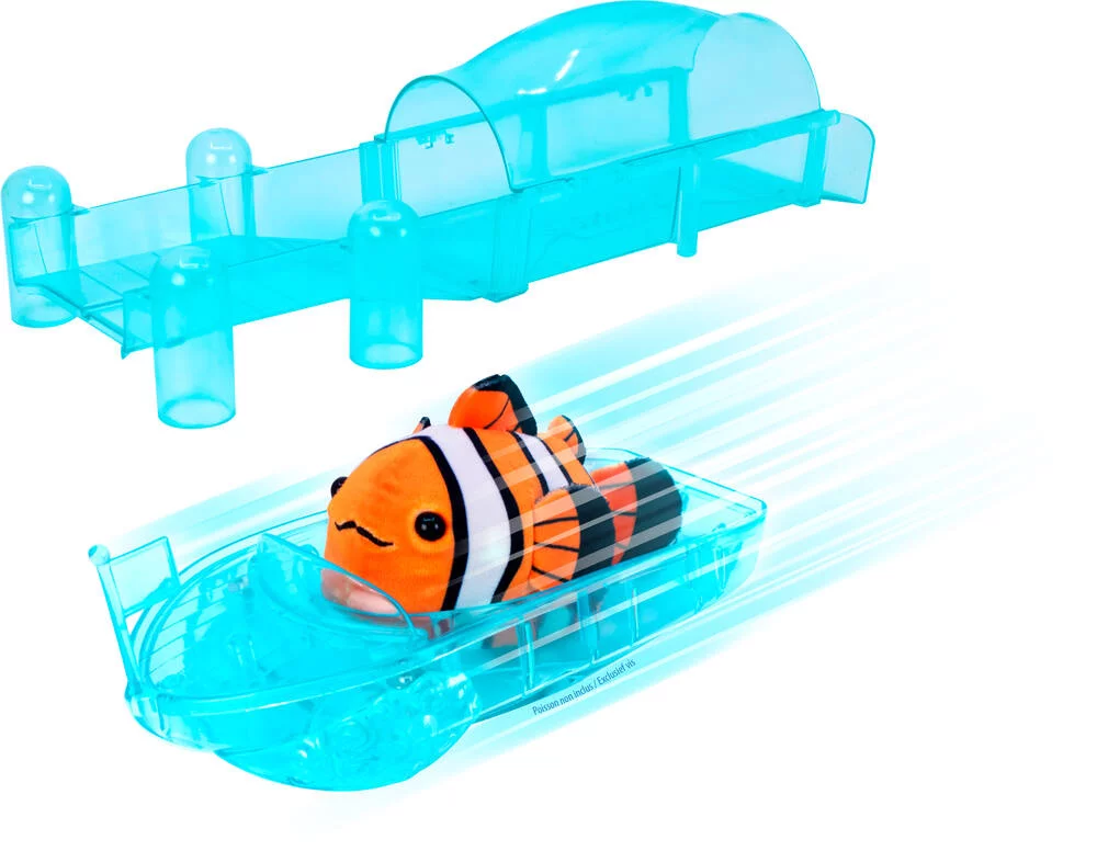 ZHU ZHU AQUARIUM - BATEAU ET PONTON