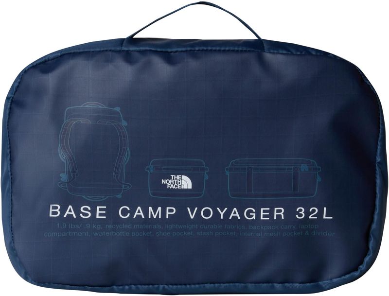 The North Face Reistas Base Camp Voyager Duffel 32L Shady Blue - Summit Navy