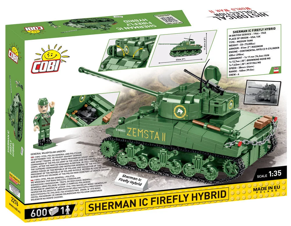 COBI - CHAR SHERMAN IC FIREFLY HYBRID 1:35