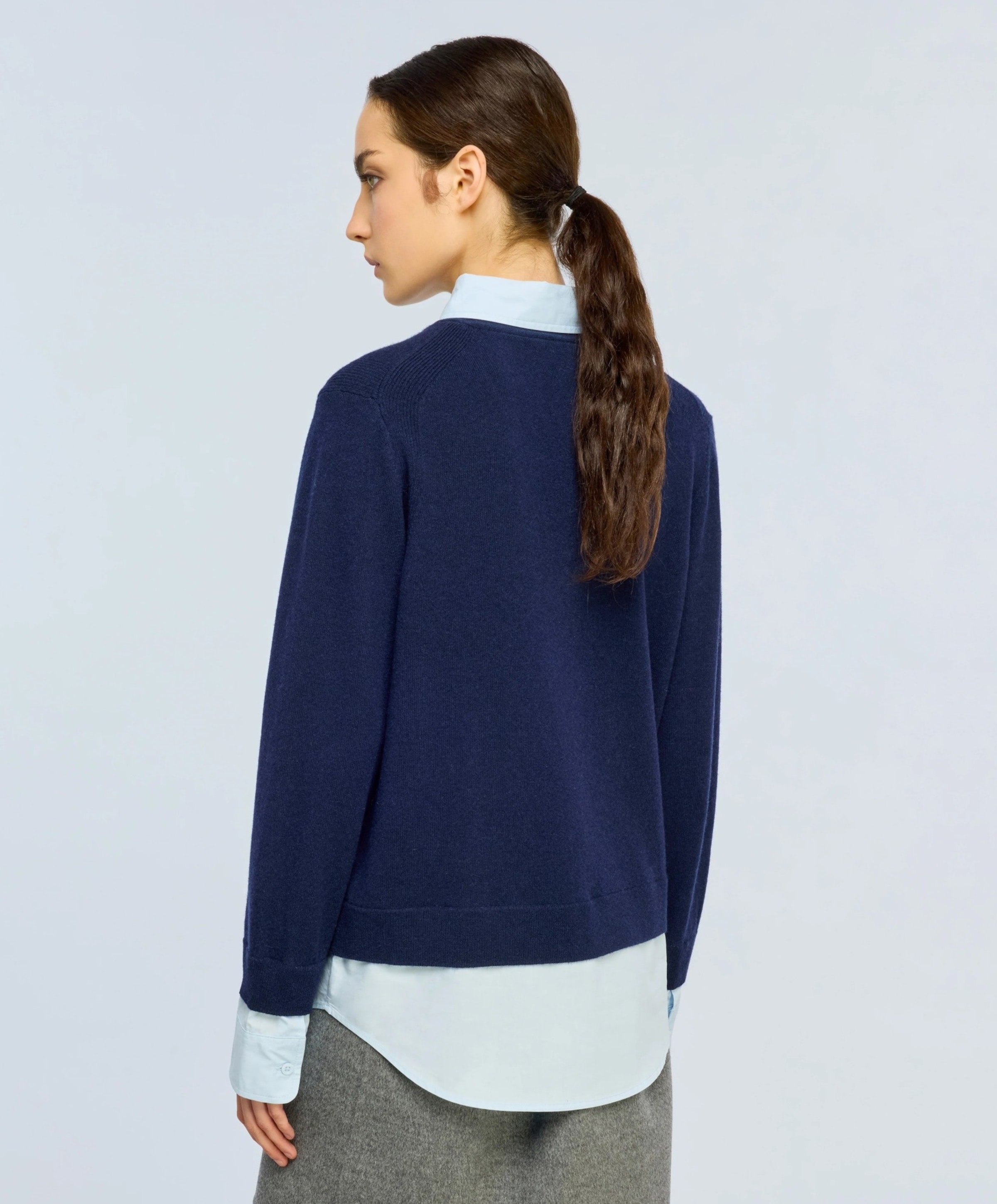 Semicouture Dames vest blauw