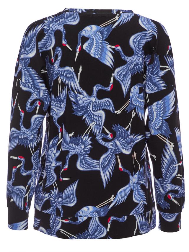 Sweatshirt Blue Birds