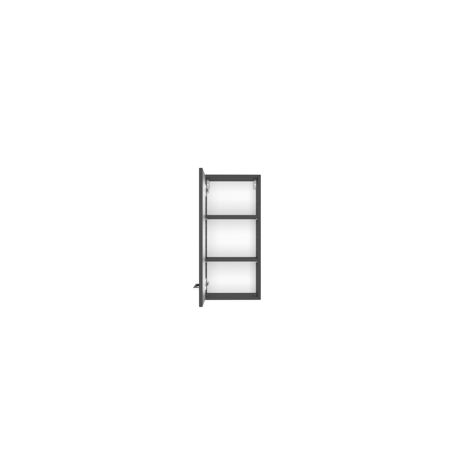 Hängeschrank DAVOS - grau - 30 cm breit