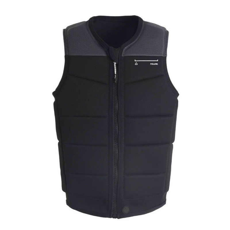 Gilet impact follow section noir