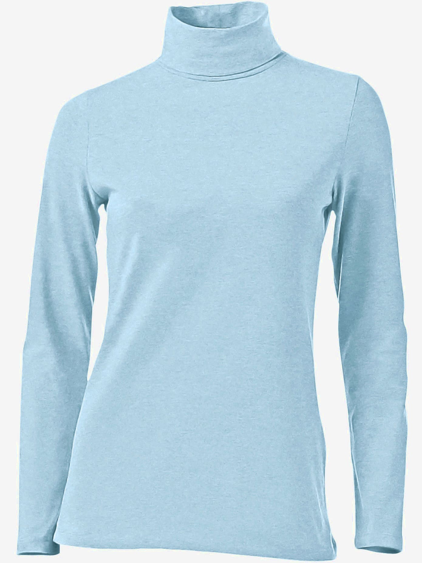 T-shirt col roulé basique incontournable avec col roulé