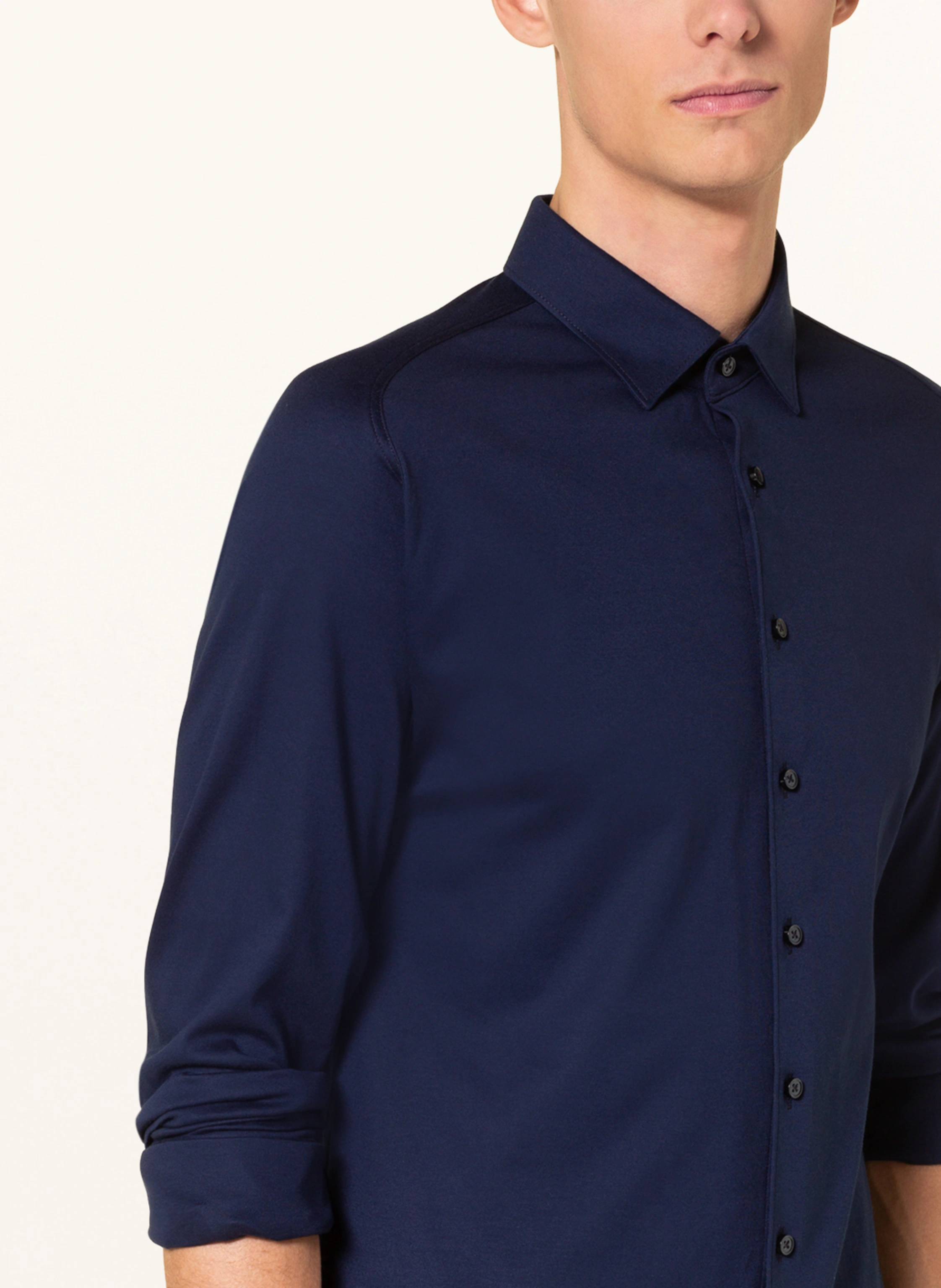 DESOTO Jerseyhemd Slim Fit