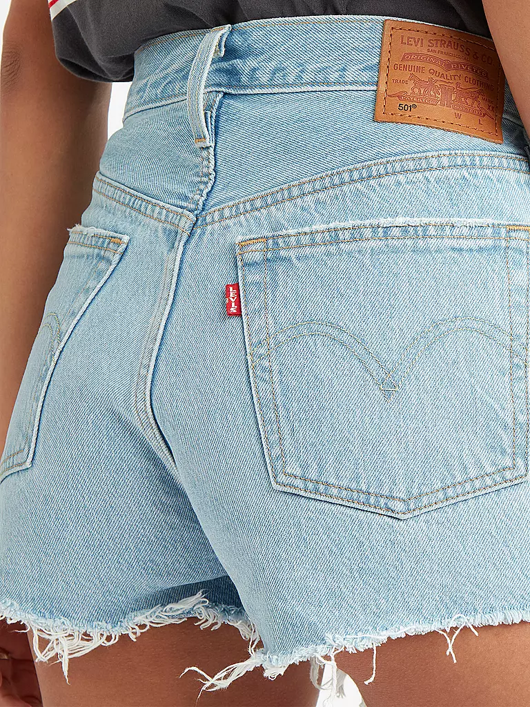 LEVI'S® Jeans Shorts 501 hellblau