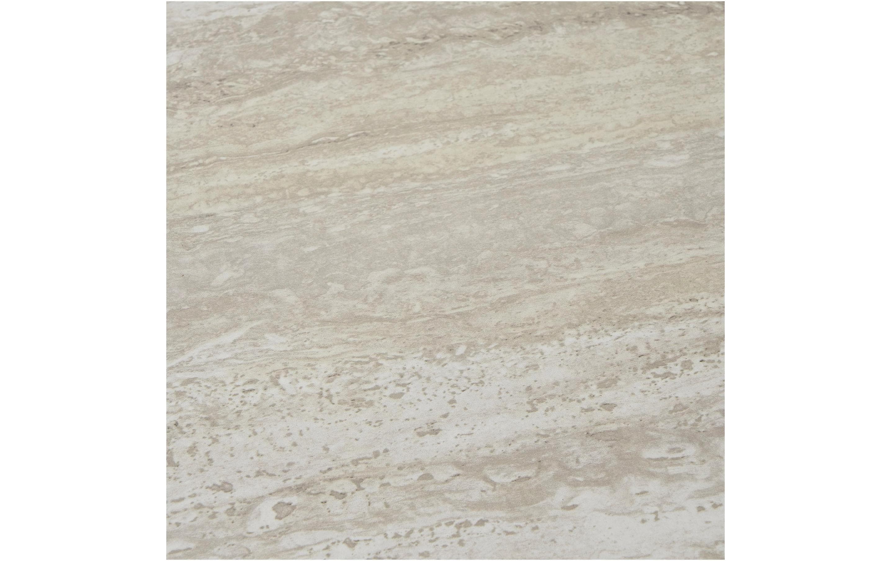 Beistelltisch Aalst 40 x 40 cm, Beige/SchwarzRunder Beistelltisch