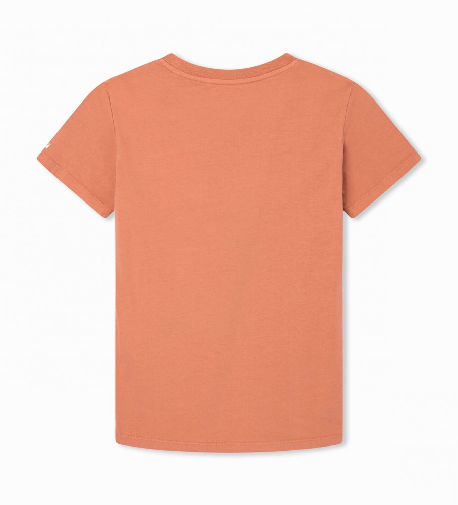 Camiseta laranja Pepe Jeans Boomer