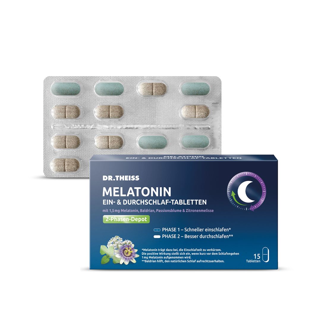Dr. Theiss Melatonin Ein- & Durchschlaf-Tabletten
