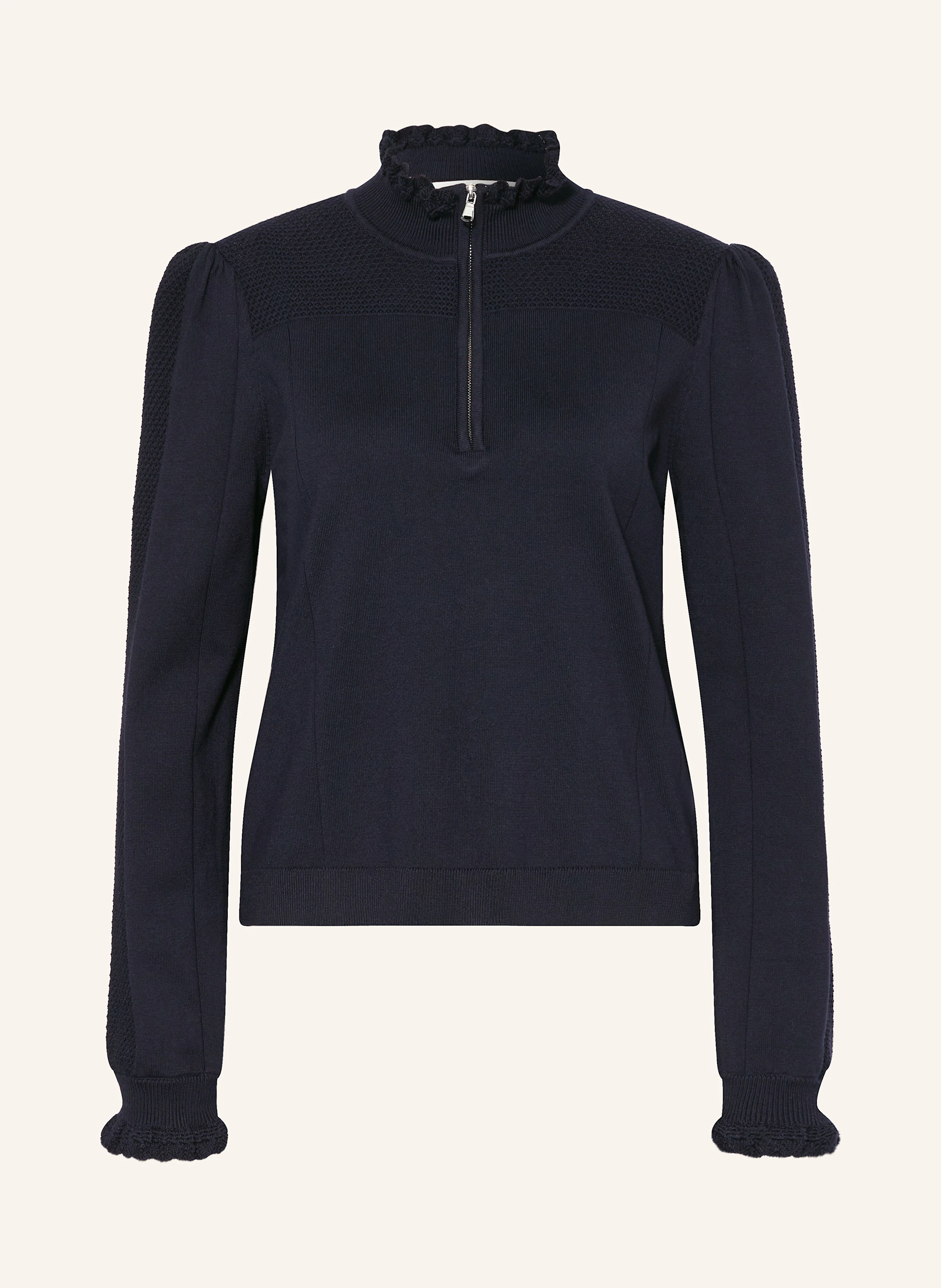 ba&sh Pullover SUZANE mit Rüschen