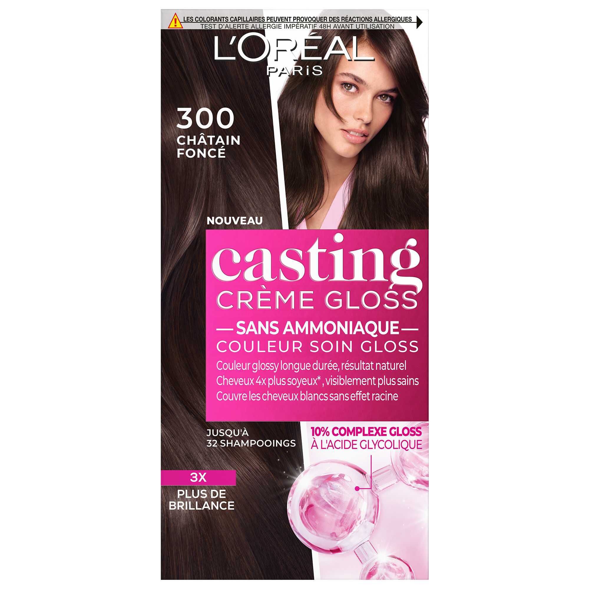 Casting Crème Gloss Coloration Brune-Noire - L'Oréal Paris