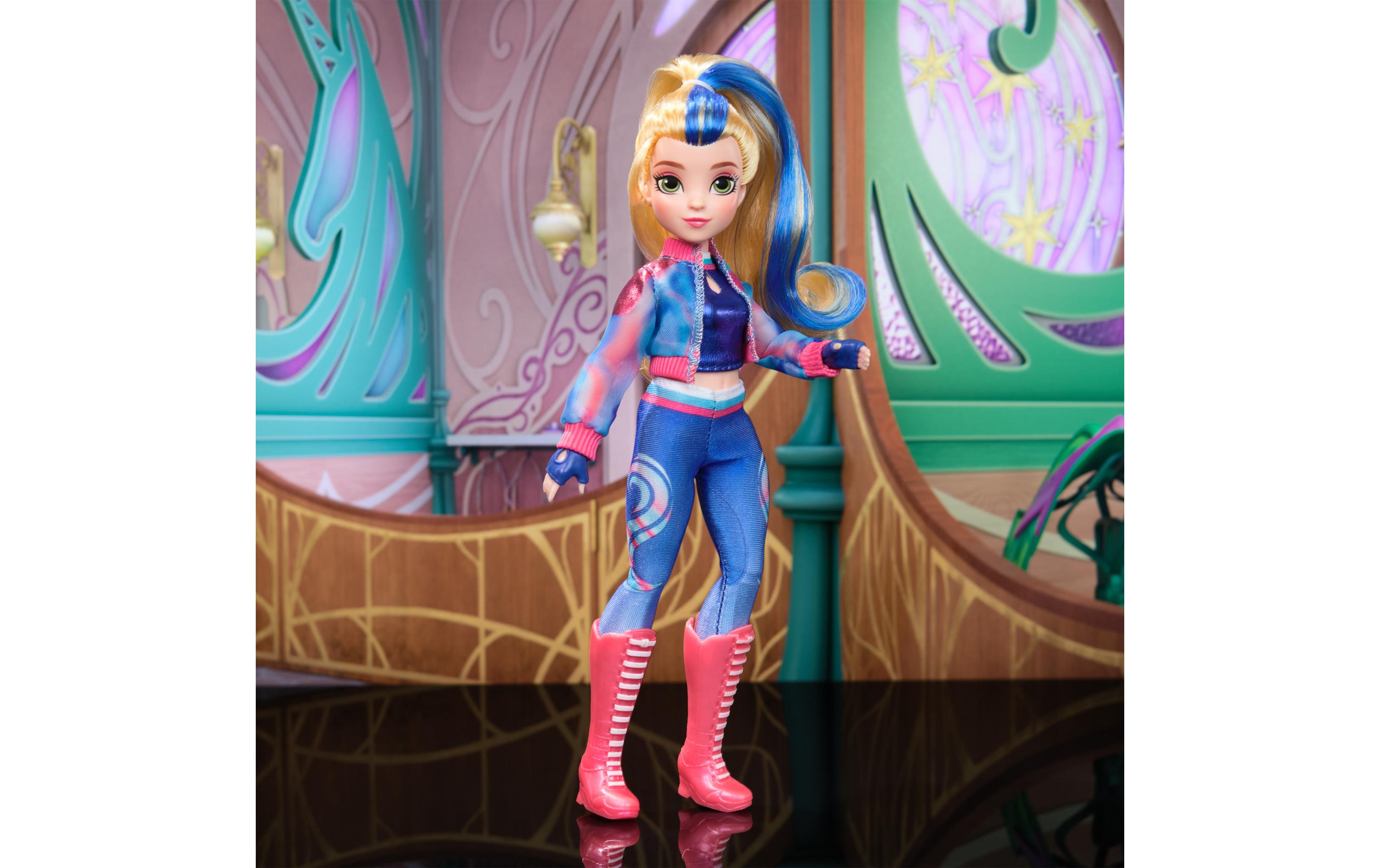 Unicorn Academy Fashion Doll IsabelVollbewegliche Ankleidepuppe Isabel im Originaloutfit