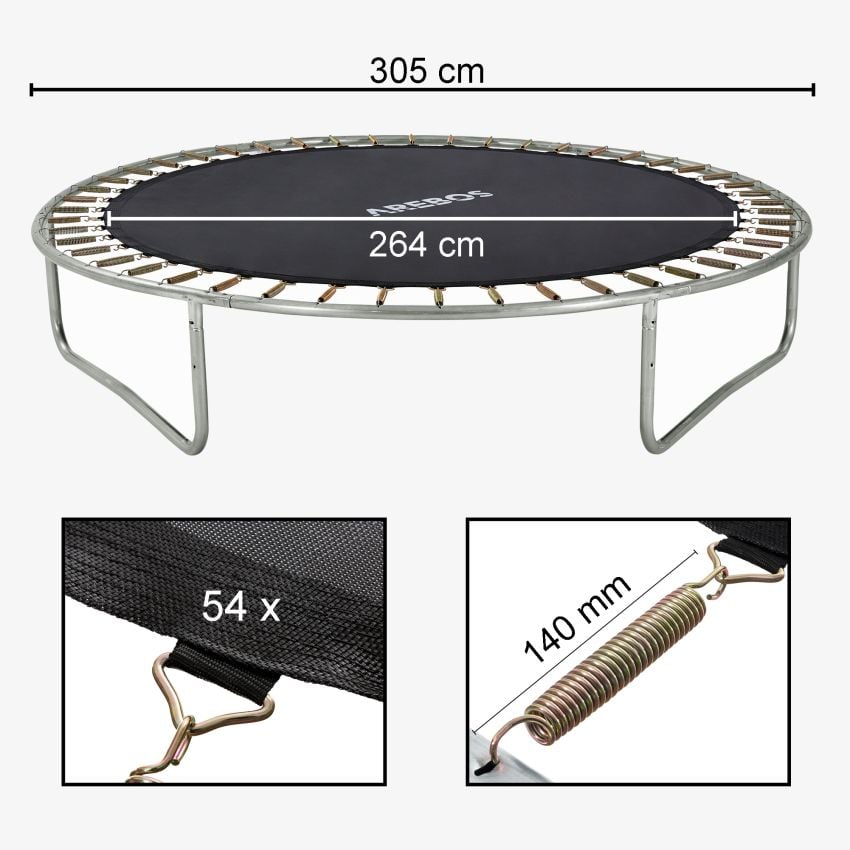 Sprungmatte für Trampolin 305cm