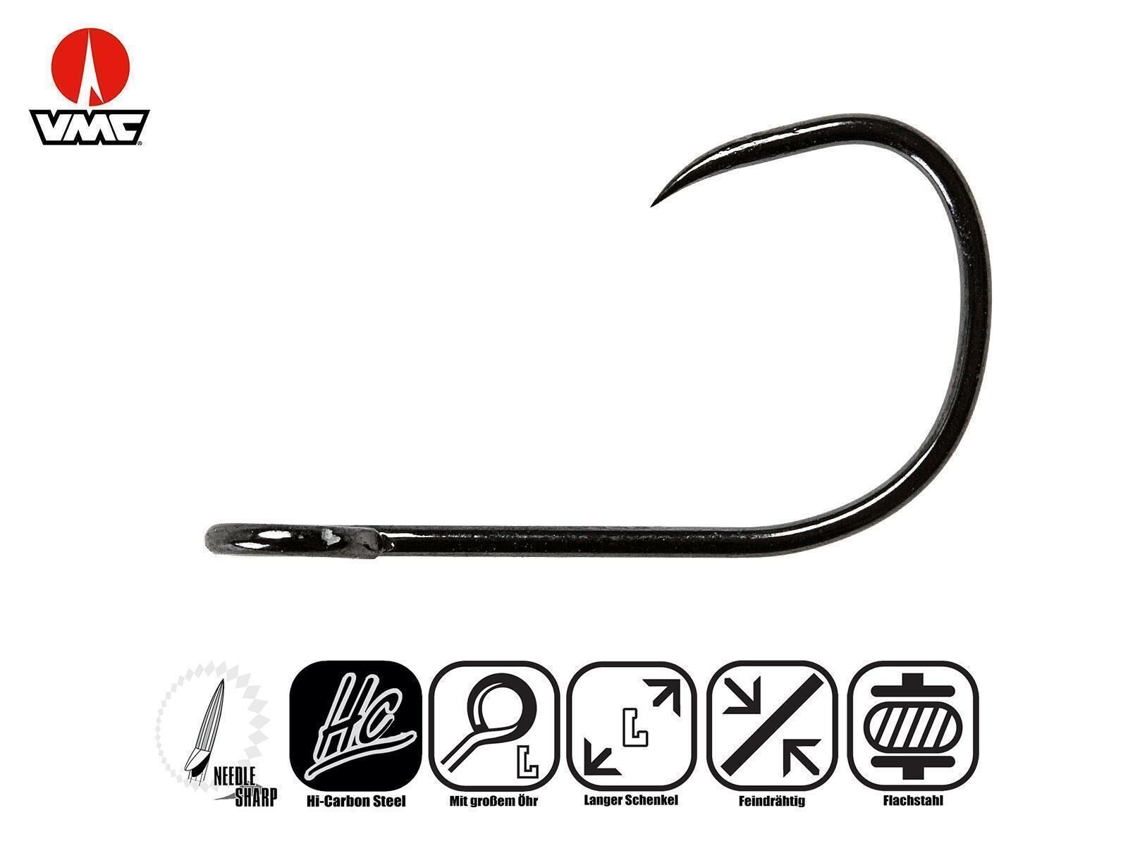 VMC Einzelhaken für Spinner & Jigs (7239B) - Gr. 6