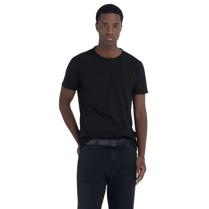 Replay Raw Cut Crew Shirt Heren