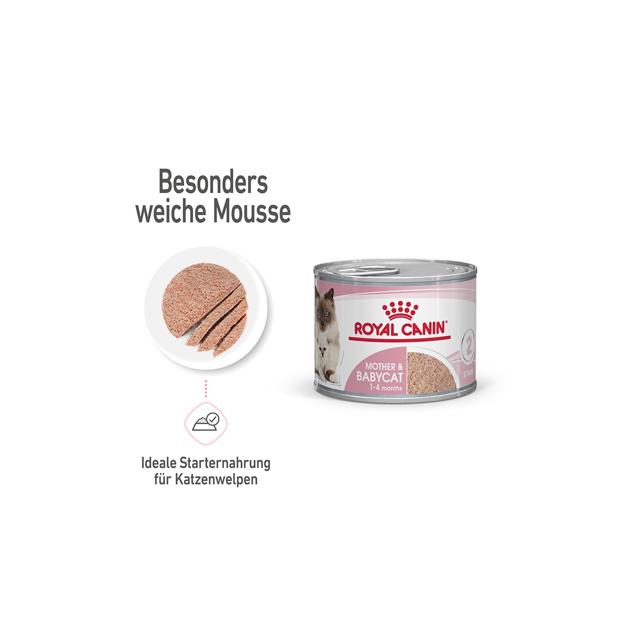 ROYAL CANIN Mother & Babycat Mousse 12x195 g
