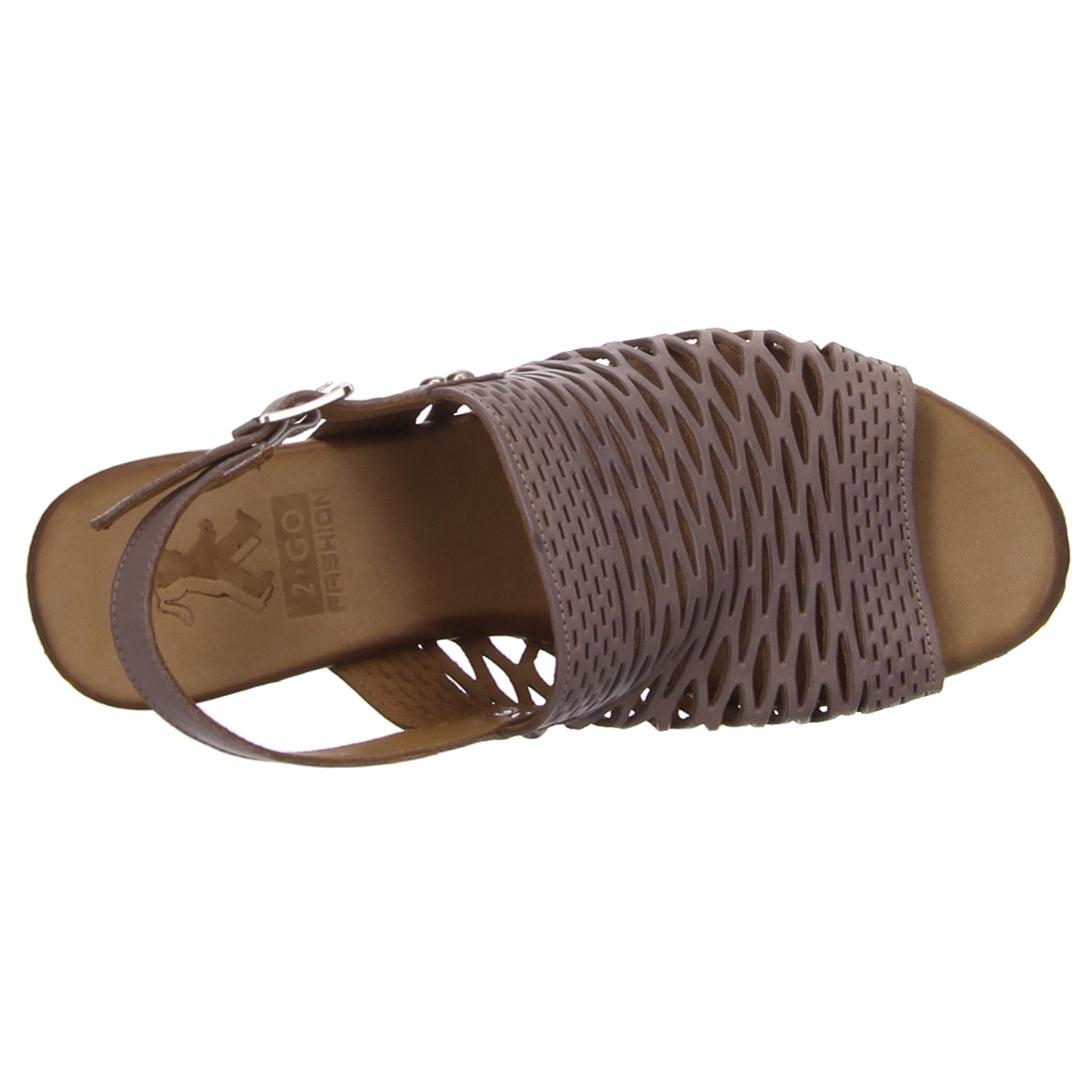 2GO Sandalette altrose braun