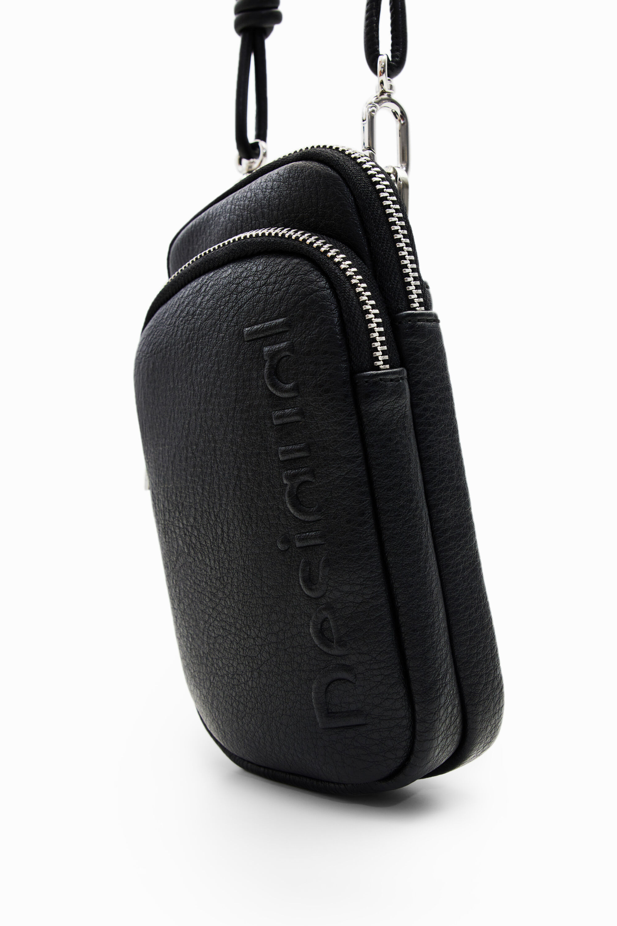 Étui de téléphone portable porte-monnaie effet cuir