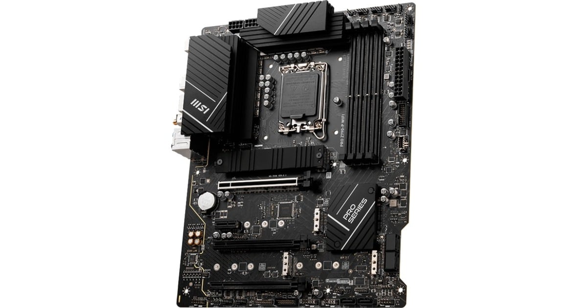 MSIPRO Z790-P WIFI socket 1700 moederbord  (Zwart, RAID, 2.5 Gb-LAN, WLAN, BT, Sound, ATX)
