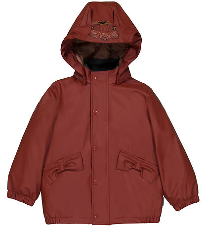 Mikk-Line Regnt?j m. Termo/Seler - PU - Rec Warm - Henna