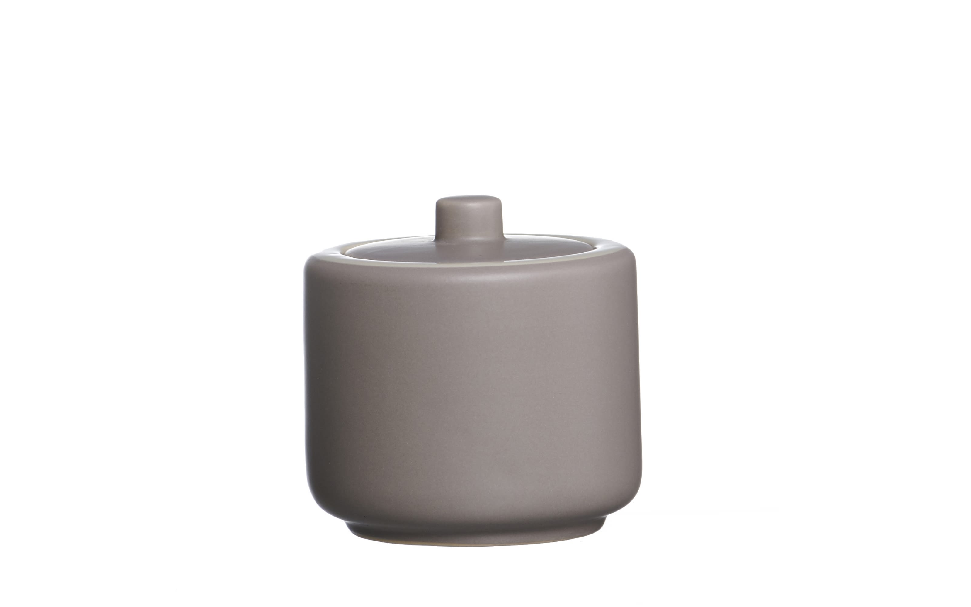 Zuckerdose Jasper, taupe