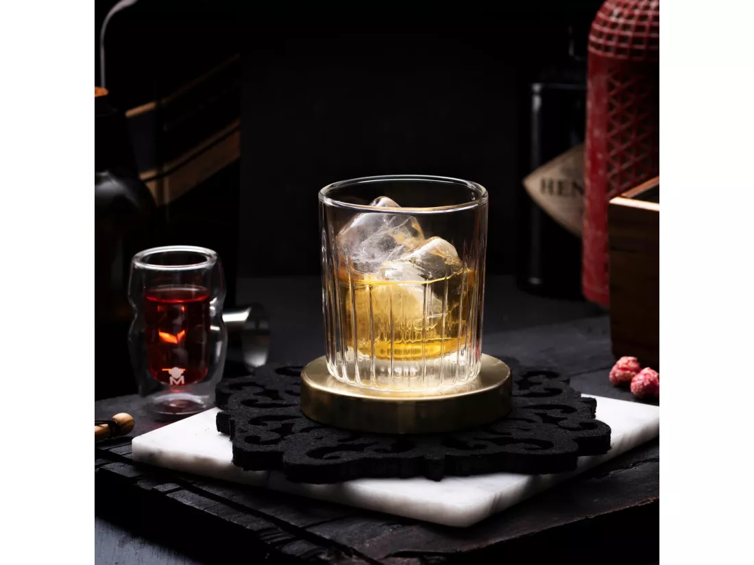 Lot de 2 verres borosilicate double paroi MIXOLOGY 300 ml MasterPRO