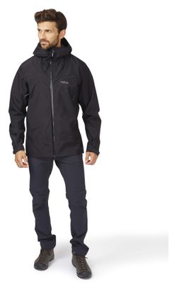 Veste Imperméable Rab Namche Gore-Tex Noir Homme
